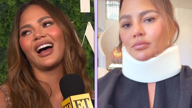 Chrissy Teigen Shares Update on Injury That Landed Her in a Neck Brace (Exclusive)