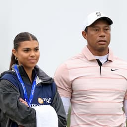 Watch Tiger Woods' 16-Year-Old Daughter Sam Caddie for Him