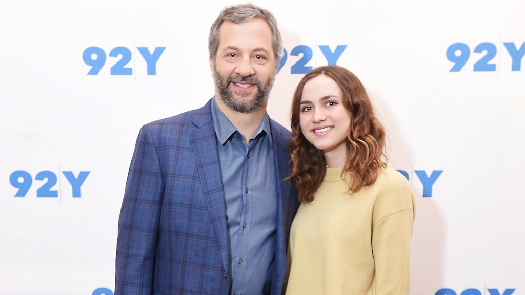 Judd Apatow and daughter Maude