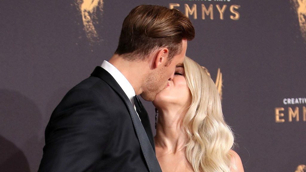 Julianne Hough and Brooks Laich at Creative Emmys 2017