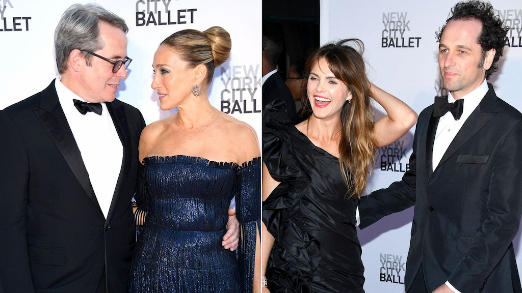 Sarah Jessica Parker and Keri Russell at NYC Ballet Gala
