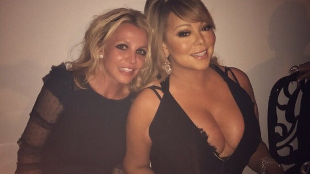 Britney Spears and Mariah Carey