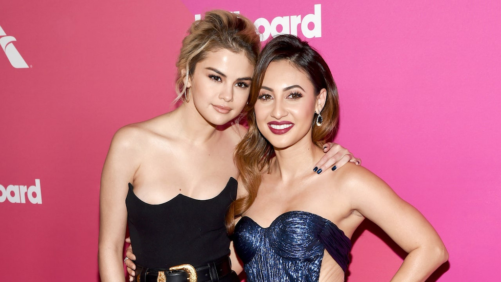 Selena Gomez and Francia Raisa at Billboard Women In Music 2017 