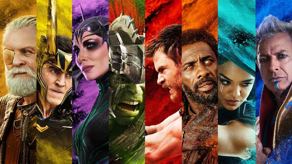 Thor Ragnarok Character Posters
