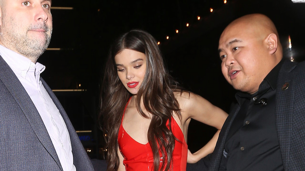 Hailee Steinfeld at 21st birthday party