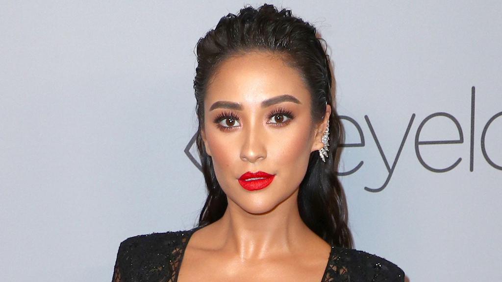 Shay Mitchell at InStyle afterparty