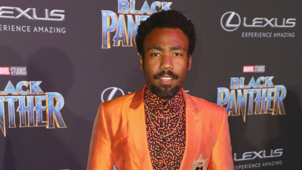 Donald Glover at Black Panther premiere