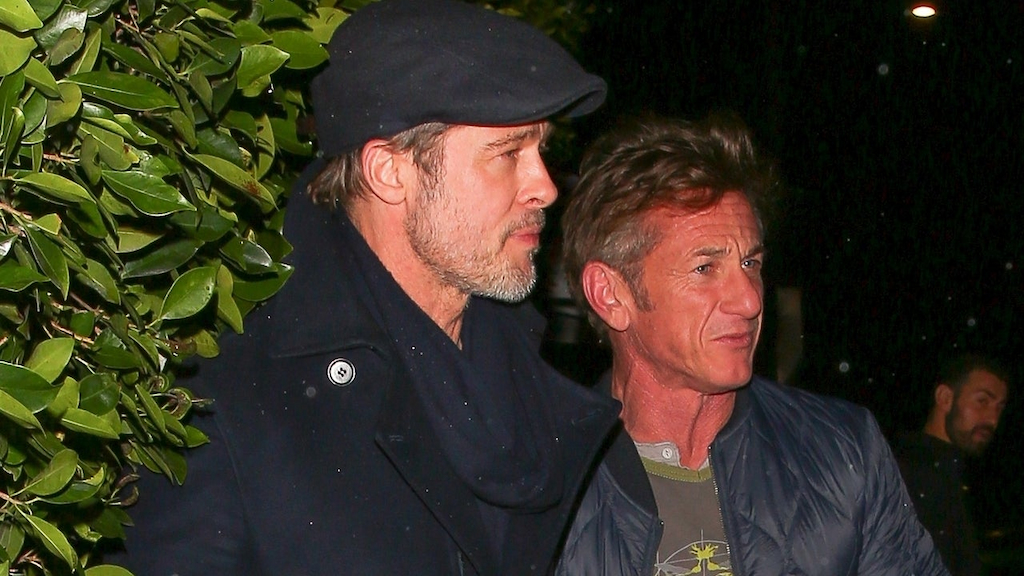 Brad Pitt and Sean Penn