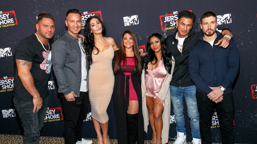 The cast of 'Jersey Shore' reunite at the 'Jersey Shore Family Vacation' Premiere Party