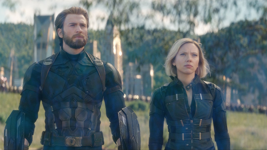 Avengers: Infinity War, Chris Evans, Scarlett Johansson