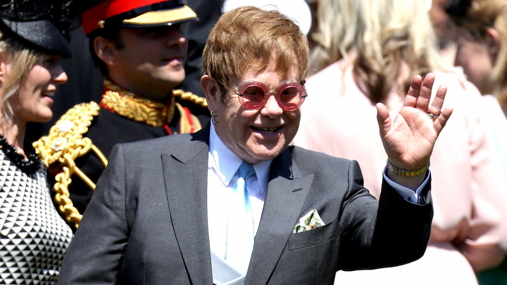 Elton John royal wedding