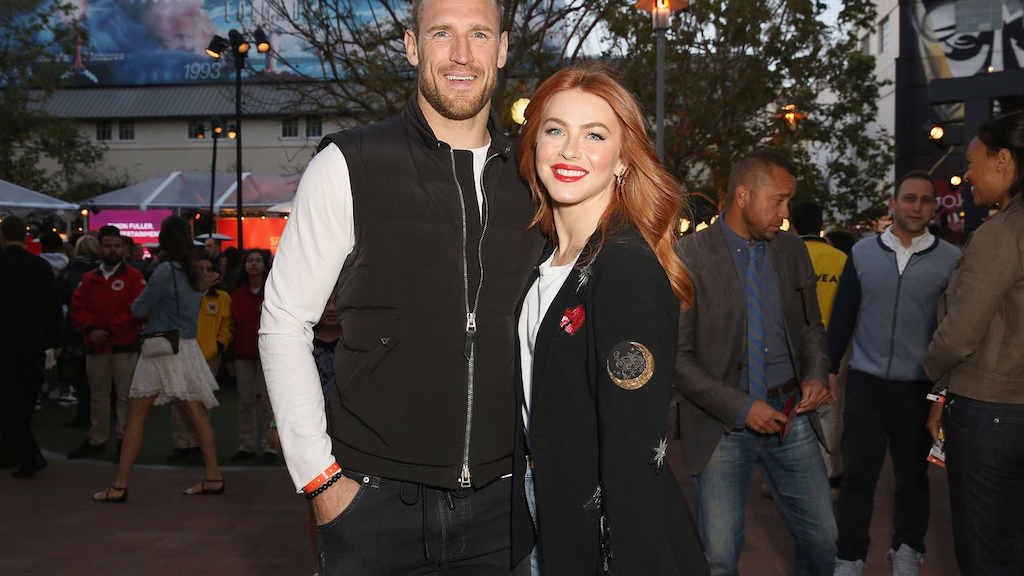 Brooks Laich and Julianne Hough at City Year spring break