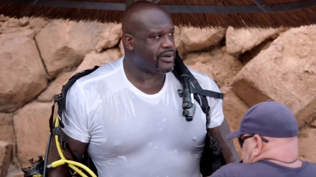 Shaquille O'Neal on 'Shaq Does Shark Week' for Discovery Channel