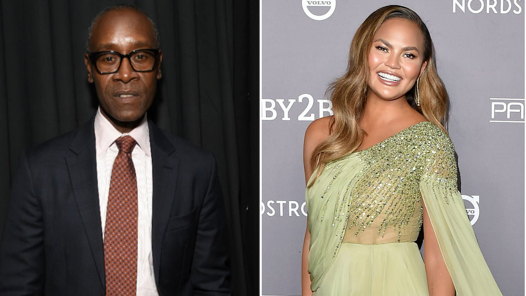 Don Cheadle and Chrissy Teigen