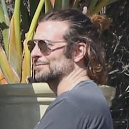 Bradley Cooper Sports a Ponytail While Hanging Out With Pal Leonardo DiCaprio