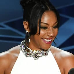 Tiffany Haddish Wears Her White Alexander McQueen Gown for the Third Time to 2018 Oscars