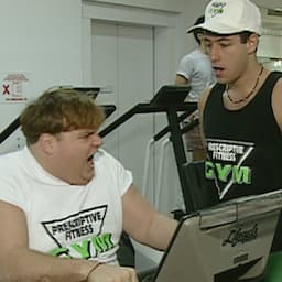 FLASHBACK: Working Out with Adam Sandler, Chris Farley, Kevin Nealon & Mike Myers in '93