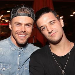 Mark Ballas Returns to 'DWTS' as Frankie Valli From 'Jersey Boys,' Shares a Hug With Derek Hough