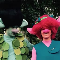 Justin Timberlake and Jessica Biel Dress Up as Trolls for Halloween With Cute Son Silas: Pics!