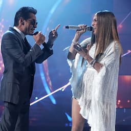 Marc Anthony and Jennifer Lopez Sing a Duet -- and Share a Kiss! -- at Latin GRAMMYs