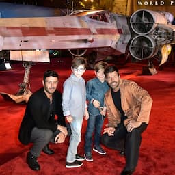 WATCH: Ricky Martin Brings His Adorable Twin Sons to 'Rogue One' Premiere