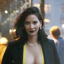 PHOTO: Olivia Munn Sports Sexy Gown for 'Ocean's Eight' Cameo in NYC