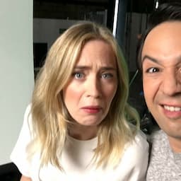 'Mary Poppins Returns' Co-Stars Emily Blunt and Lin-Manuel Miranda Take Silly Selfie