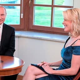 PHOTOS: Megyn Kelly Sports Off-the-Shoulder Velvet Dress to Interview Vladimir Putin