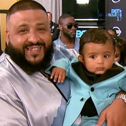 DJ Khaled's Son Asahd Adorably Steals the Show While Twinning With Gucci Mane at BET Awards