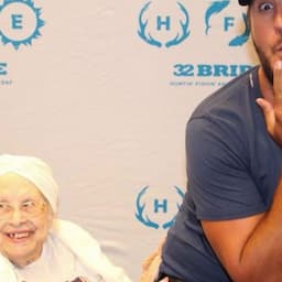 Luke Bryan Makes an Exception to His No Butt-Grabbing Rule For an 88-Year-Old Fan -- See the Adorable Pics!
