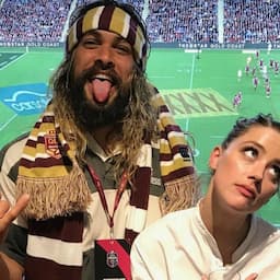 MORE: Jason Momoa Takes 'Aquaman' Co-Star Amber Heard to a Rugby Match With His Kids -- See the Cute Pics!