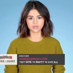 WATCH: Selena Gomez Tears Up Talking About Hurricane Harvey As Celebs Step Up For 'Hand in Hand' Telethon