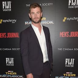 Chris Hemsworth Adorably Passes the Thor ‘Torch’ to His Kids -- See the Sweet Pic!
