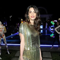 RELATED: Amal Clooney Shimmers in Metallic Gold Dress -- See the Chic Look!
