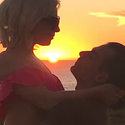 Lady Gaga Shares Photo of Herself in Boyfriend Christian Carino’s Arms While Wearing Pink Frilly Bikini
