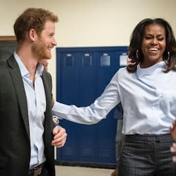 Prince Harry and Michelle Obama Surprise Chicago High School Students Ahead of Obama Foundation Summit -- Pics