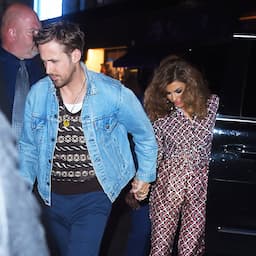 WATCH: Ryan Gosling Holds Hands With a Stunning Eva Mendes at 'SNL' After-Party