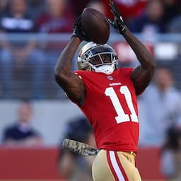 RELATED: 49ers Receiver Marquise Goodwin Scores Emotional TD Hours After Losing His Child