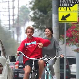 WATCH: Selena Gomez Cozies Up to Justin Bieber After Riding Bikes