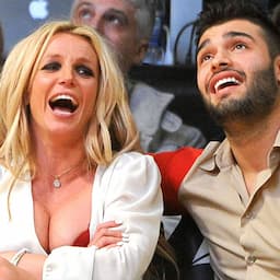 Britney Spears and Boyfriend Sam Asghari Share a Kiss While at Lakers Game With Her Sons