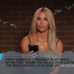 Kim Kardashian Reads Kanye West’s ‘Mean Tweet’ About Jimmy Kimmel for Birthday Show