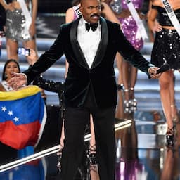 Steve Harvey Jokes That the Oscars' Best Picture Flub Let Him 'Off the Hook' While Hosting Miss Universe 2017