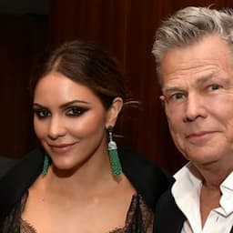 Katharine McPhee and David Foster Spotted Kissing After Insisting They're Just 'Close Friends'