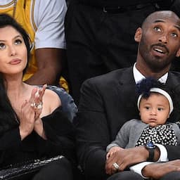 Kobe Bryant's Family Joins Him for Retirement Ceremony With the Los Angeles Lakers
