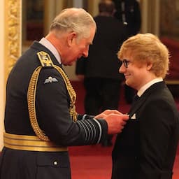 Ed Sheeran Receives Royal Honor From Prince Charles