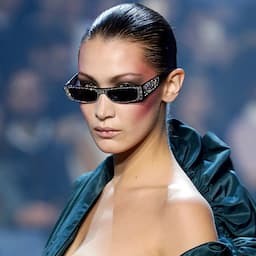 Bella Hadid Suffers Wardrobe Malfunction on the Runway in Paris Haute Couture Fashion Week: Pics