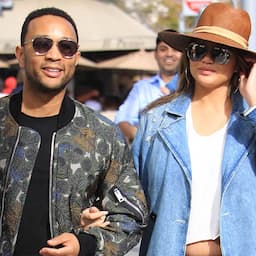 Pregnant Chrissy Teigen Flashes Bare Baby Bump in Short Shorts: Pic!
