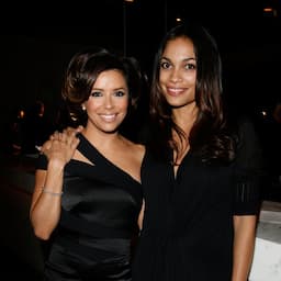 WATCH: Eva Longoria and Rosario Dawson Encourage Fans to Join Time's Up Movement by Wearing All Black