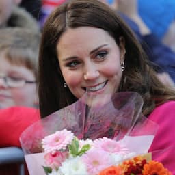 Kate Middleton Recycles Fuchsia Maternity Coat on Public Outing With Prince William: Pics! 
