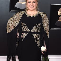 Kelly Clarkson on Carrying a White Rose to Support Time's Up at GRAMMY Awards (Exclusive)